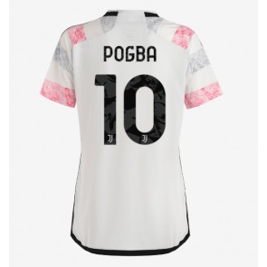 Juventus Paul Pogba #10 Bortatröja Dam 2023-24 Korta ärmar
